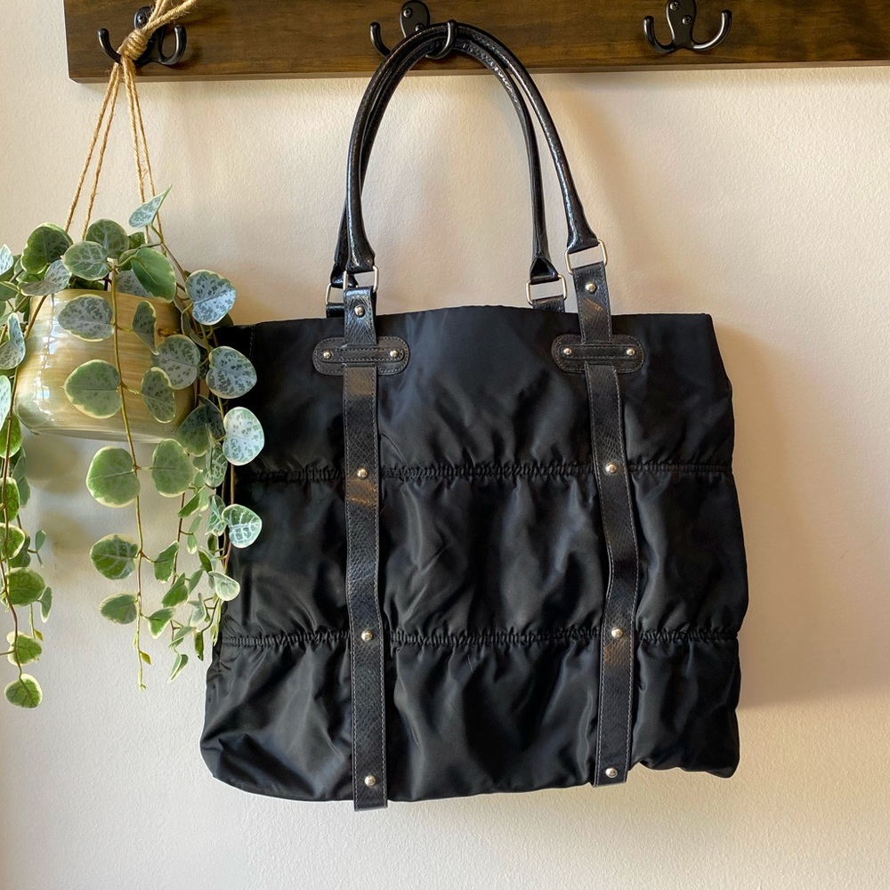 Large black tote